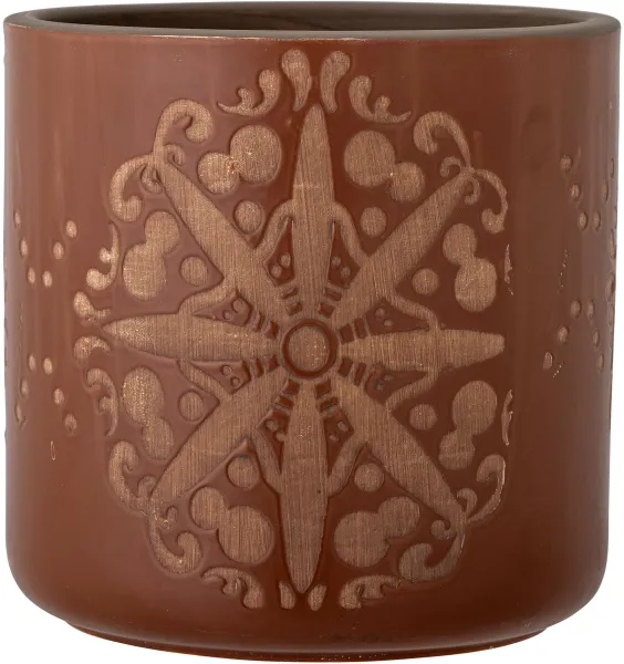 BLOOMINGVILLE Safio Deko Urtepotte, Brun, Terrakotta